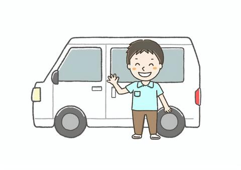 多機能ホームでの送迎ドライバー業務！未経験◎