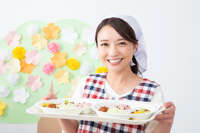 綺麗なこども園で調理師のお仕事!賞与4.6ヶ月分支給♪