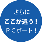 さらにここが違うPCポート！